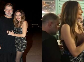 Βανδή: Bραδινή έξοδος με τον Μπισμπίκη – Τραγουδάει στα γόνατά του και αυτός καπνίζει μέσα στο μαγαζί (Βίντεο)