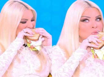 Κατερίνα Καινούργιου – Έξαλλη στον αέρα με τον σκηνοθέτη που την έπιασε να τρώει: «Γιατί με δείχνεις;»