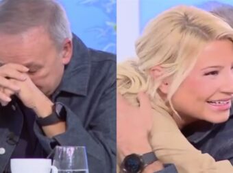 Ανδρέας Μικρούτσικος: Ξέσπασε σε κλάματα στον «αέρα» του Buongiorno – Η αγκαλιά της Φαίης Σκορδά (Βίντεο)