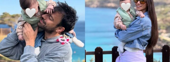 Γεωργίου – Χριστοδούλου: Περνούν την Κυριακή τους στην εξοχή με την κόρη τους (Φωτογραφίες)