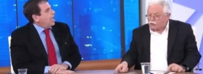 Παραλίγο να παίξουν ξύλο Καιρίδης και Κατσώτης του ΚΚΕ ζωντανά στον αέρα